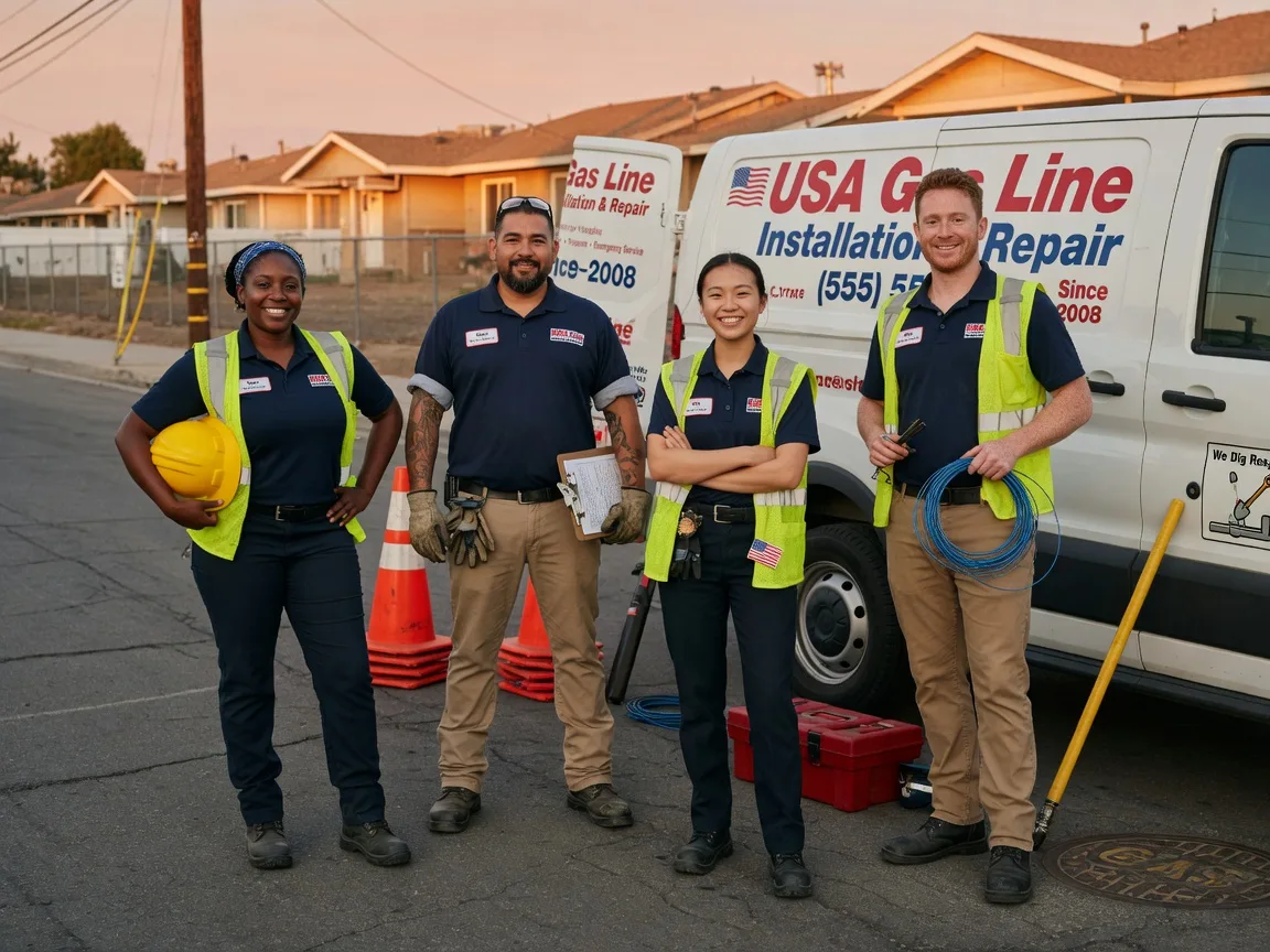 Gas Line Installation company in Blair, OK